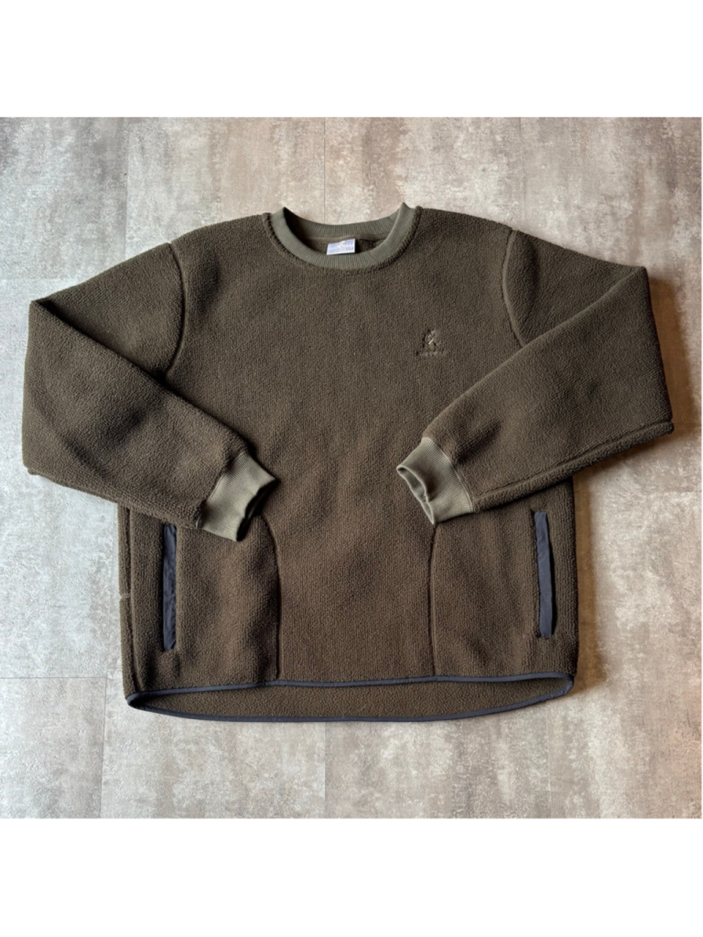 Gramicci Boa Fleece Pullover Sweater Mens XL Green
